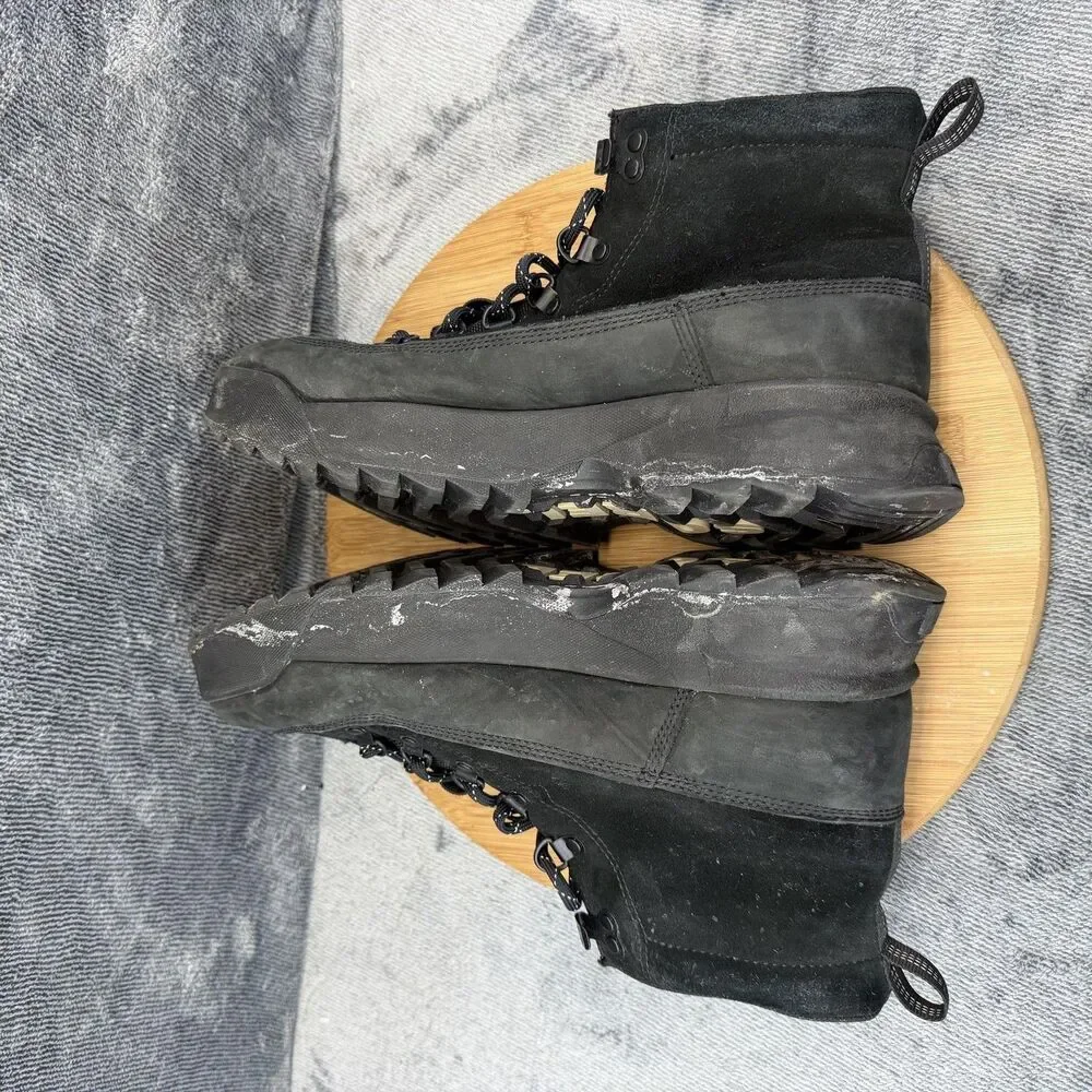 Sorel Boots Mens Size 11.5 Black Nubuck Waterproof Insulated Snow NM5171-010